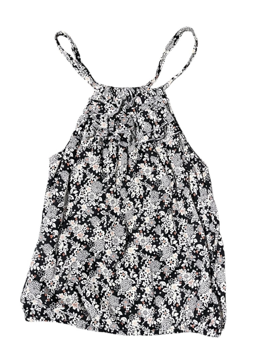 Sanctuary Black Floral Halter Cami